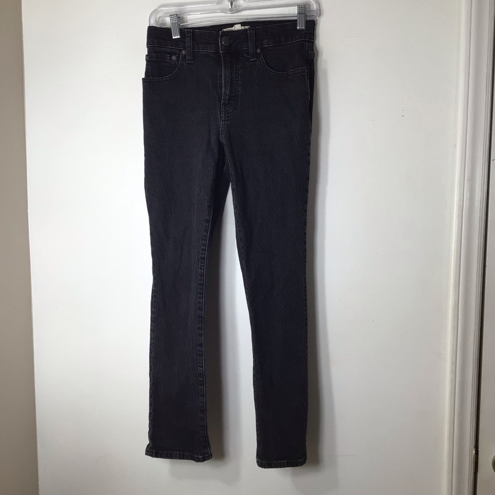 MADEWELL denim jeans women 25 mid rise vintage black